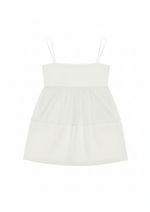BOP DRESS IN WHITE
