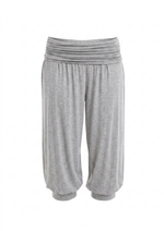 CHARLI CAPRIS IN GREY MARL