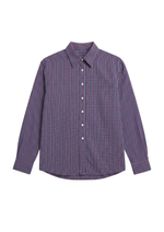 CHECK SHIRT IN DARK BLUE