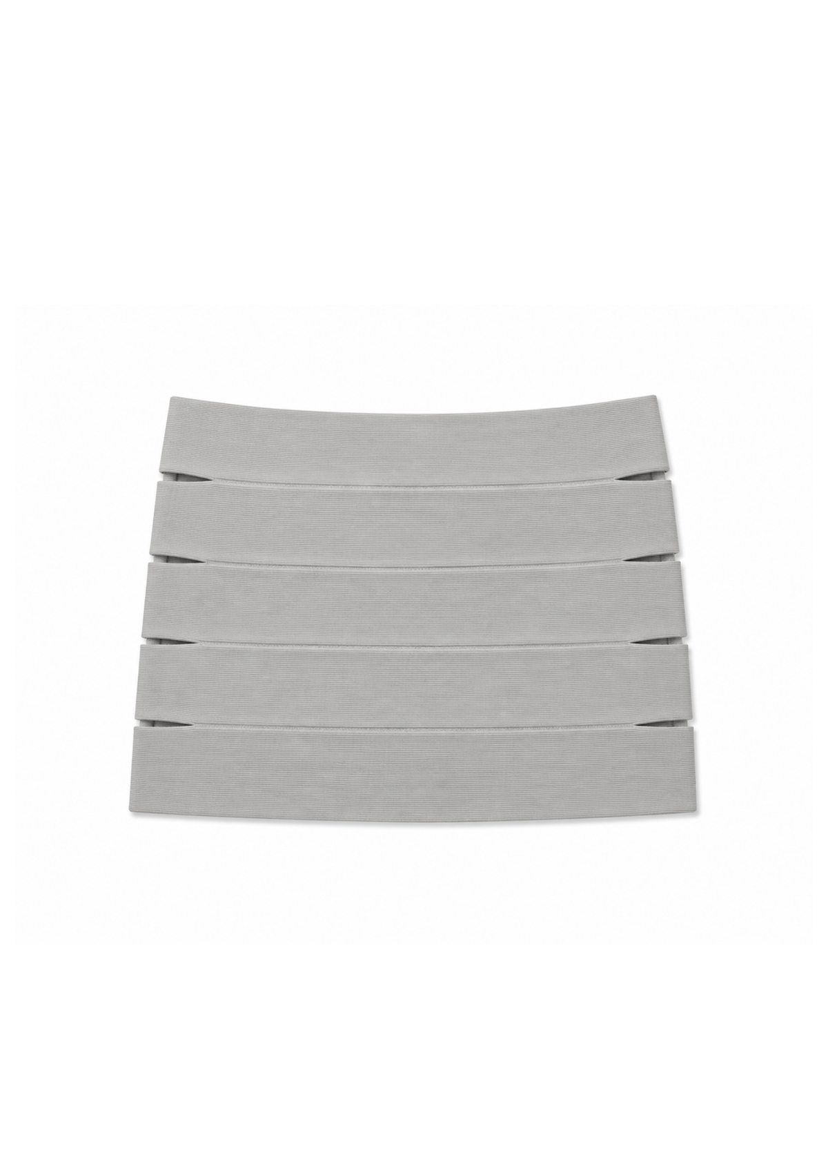 BANDAGE SKIRT IN GREY