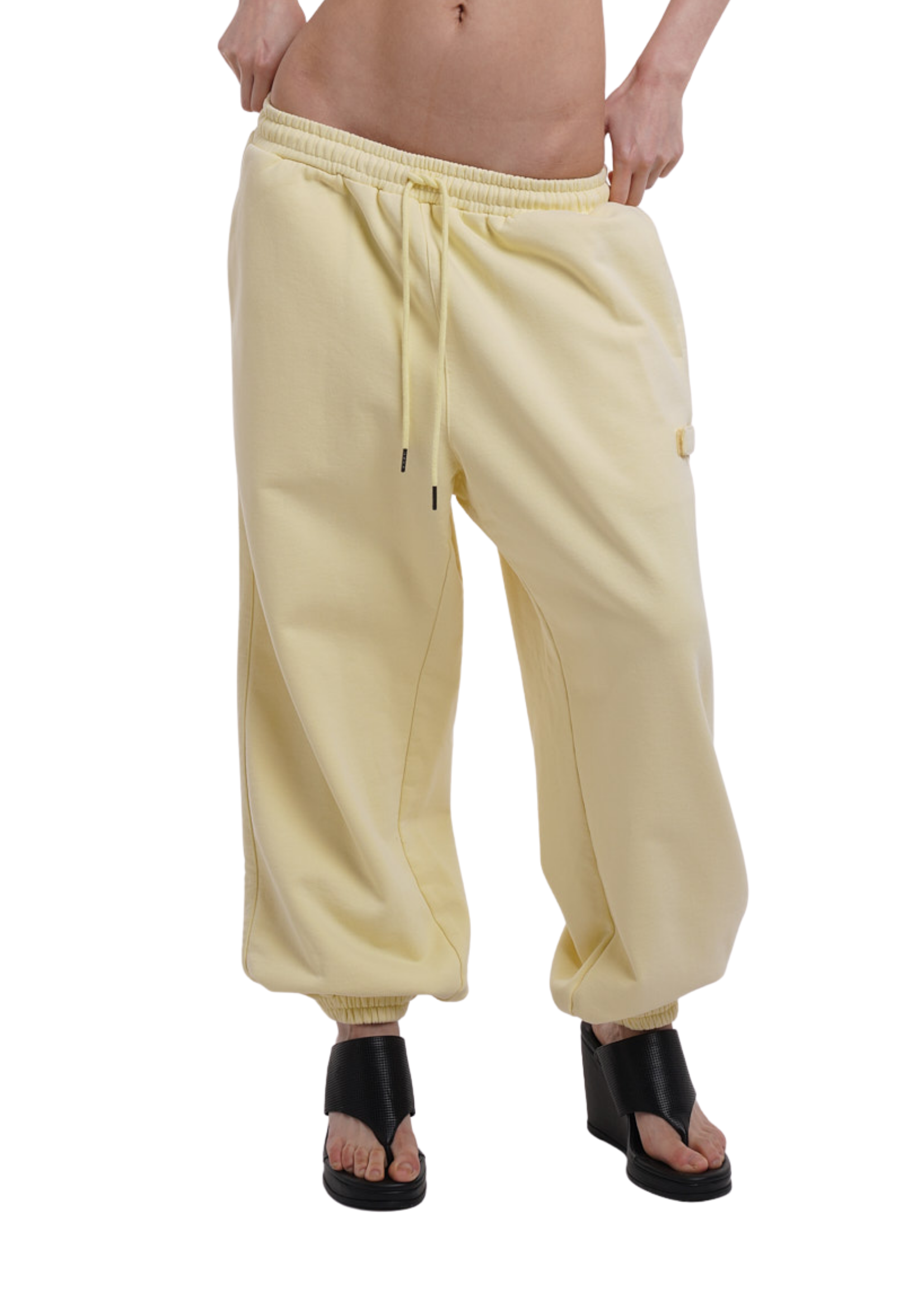 COVER TRACK PANTS IN LEMON