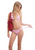 PINK & WHITE HIPSTER BOTTOMS