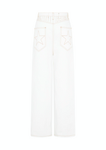 BAGGY JEANS IN CANVAS