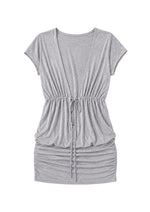 LILI DRESS IN GREY MARL