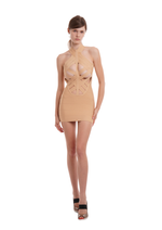 THE UNCOVER BANDAGE DRESS IN BARE