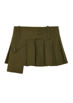 THE OVERPACKER SKIRT IN KHAKI